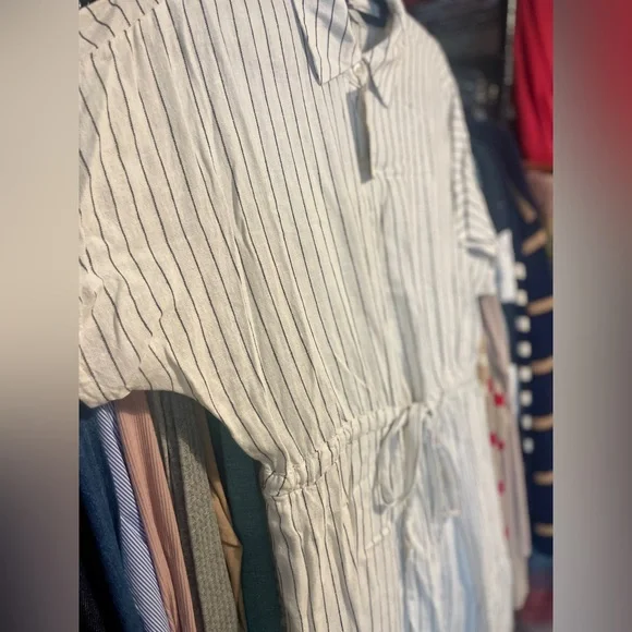 Target A New Day Linen Blend Shirt Dress | Tall Friendly | Brand New with Tags | - Picture 4 of 12